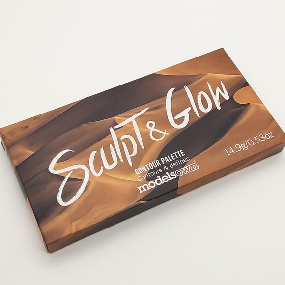 MODELS OWN Sculpt & Glow Contour Highlighter Palette NIB 02 Light to Medium - Picture 9 of 9